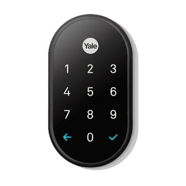 Google Nest Nest x Yale Keyless Entry Deadbolt with Nest Connect Black Suede Powder Coat RB-YRD540-WV-BSP - main